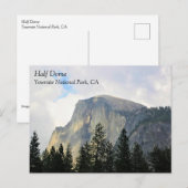 Half Dome, Yosemite National Park, CA Briefkaart (Voorkant / Achterkant)