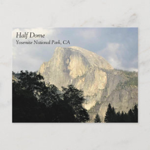 Half Dome, Yosemite National Park, CA Briefkaart