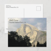 Half Dome, Yosemite National Park, CA Briefkaart (Voorkant / Achterkant)