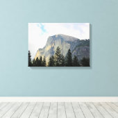 Half Dome, Yosemite National Park, CA Canvas Afdruk (Insitu (Houten vloer))