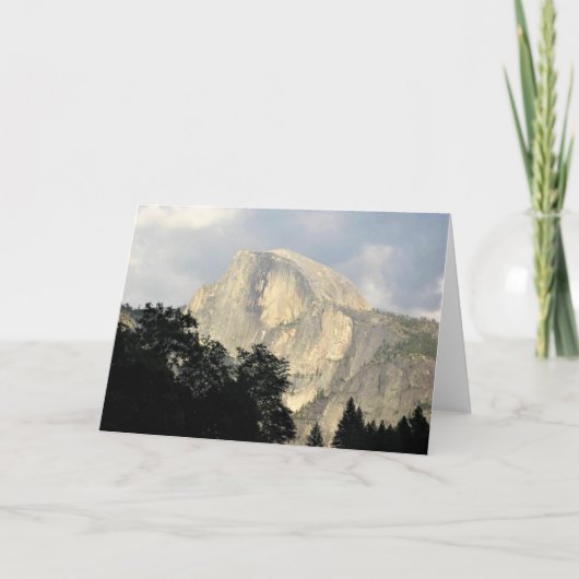 Half Dome, Yosemite National Park, CA Kaart (Voorkant)