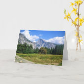 Half Dome, Yosemite National Park, CA Kaart (Gele Bloem)