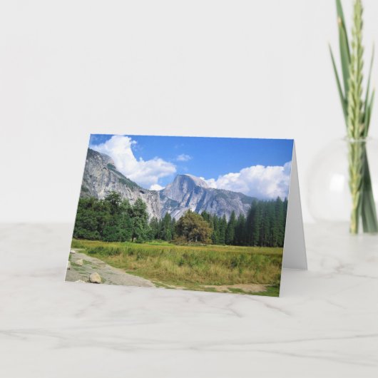 Half Dome, Yosemite National Park, CA Kaart (Voorkant)