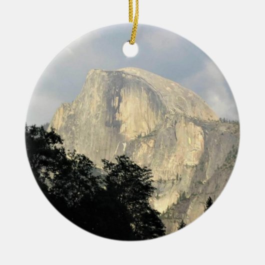 Half Dome, Yosemite National Park, CA Keramisch Ornament (Voorkant)