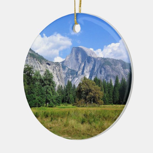 Half Dome, Yosemite National Park, CA Keramisch Ornament (Links)