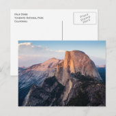 Half Dome, Yosemite National Park, Californië Briefkaart (Voorkant / Achterkant)