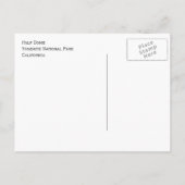 Half Dome, Yosemite National Park, Californië Briefkaart (Achterkant)