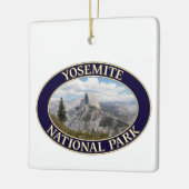 Half Dome, Yosemite National Park, Californië Keramisch Ornament (Links)