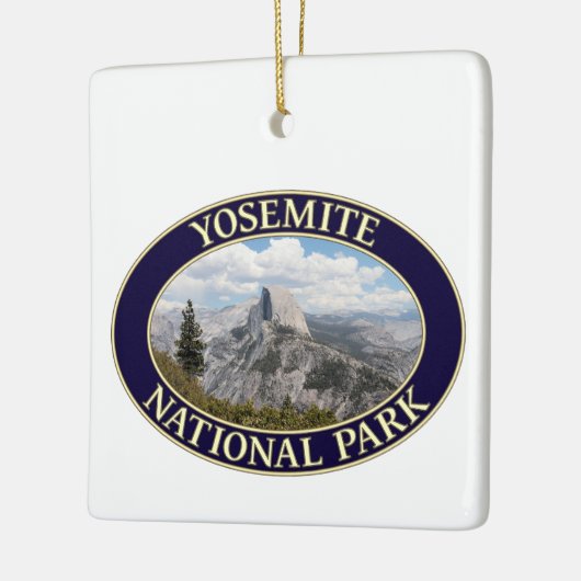 Half Dome, Yosemite National Park, Californië Keramisch Ornament (Links)