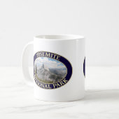 Half Dome, Yosemite National Park, Californië Koffiemok (Voorkant links)