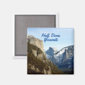 Half Dome Yosemite National Park Magnet (Voorkant / Achterkant)