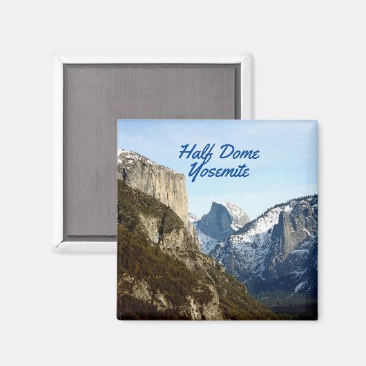 Half Dome Yosemite National Park Magnet (Voorkant / Achterkant)