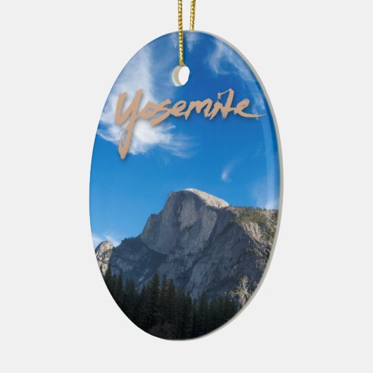 Half Dome Yosemite Ornament (Links)