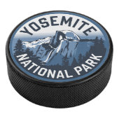 Half Dome Yosemite Ronde Embleem Hockey Puck (3/4)