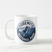Half Dome Yosemite Ronde Embleem Koffiemok (Links)