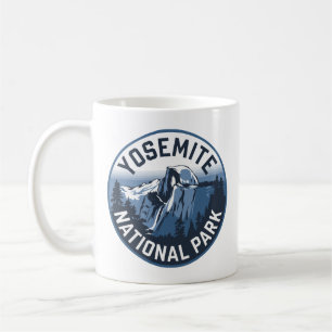 Half Dome Yosemite Ronde Embleem Koffiemok