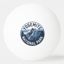 Half Dome Yosemite Ronde Embleem Pingpongbal