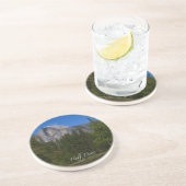 Half-dome Zandsteen Onderzetter (Zijkant)