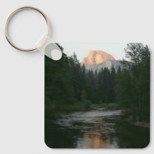 Half Dome-zonsondergang in Yosemite National Park Sleutelhanger