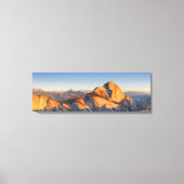 Half Dome Zonsondergang van Mt Watkins - Yosemite Canvas Afdruk (Voorkant)
