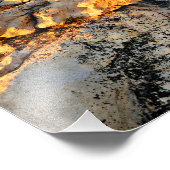 Half Dome Zonsondergang van Mt Watkins - Yosemite Foto Afdruk (Hoek)