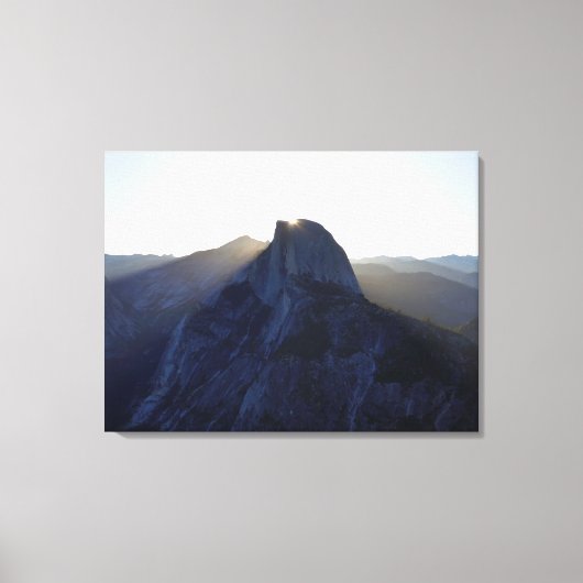 Half Dome Zonsopgang I Canvas Afdruk (Voorkant)