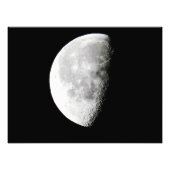 Half een maan foto afdruk (Voorkant)