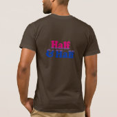 Half en Half T-shirt (Achterkant)