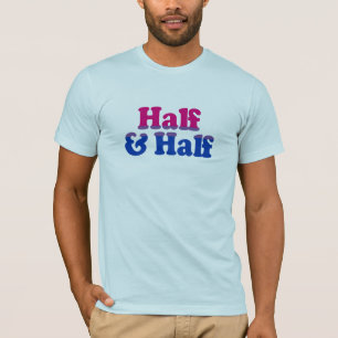 Half en Half T-shirt
