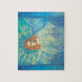 Half figuur van een engel door Vincent van Gogh Legpuzzel (Verticaal)