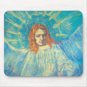 Half figuur van een engel door Vincent van Gogh Muismat