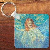 Half figuur van een engel door Vincent van Gogh Sleutelhanger (Voorkant)