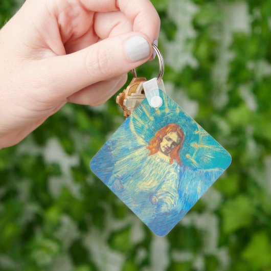 Half figuur van een engel door Vincent van Gogh Sleutelhanger (Hand)