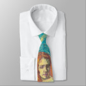 Half figuur van een engel door Vincent van Gogh Stropdas (Gebonden)