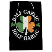 Half Gaelic Half Garlic Iers Italiaans St. Patrick Medium Cadeauzakje (Voorkant)