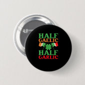 Half Gaelic Half Garlic St. Patricks Day Ierland I Ronde Button 5,7 Cm (Voorkant /achterkant)