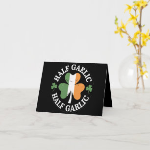 Half Gaelic Half Knoflook Iers Italiaans St. Patri Kaart