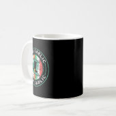 Half Gaelic Half Knoflook St. Patricks Dag Ierland Koffiemok (Voorkant links)