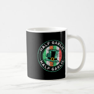 Half Gaelic Half Knoflook St. Patricks Dag Ierland Koffiemok