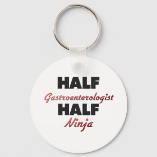 Half Gastroenteroloog Half Ninja Sleutelhanger