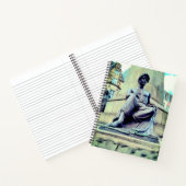 Half gekleed man notitieboek (Binnen)