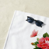 Half gepensioneerd en half werkend voor kleinkinde strandlaken (In situ)