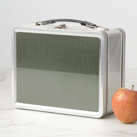 Half gespikkelde Moss Metal Lunchbox –  (In situ)