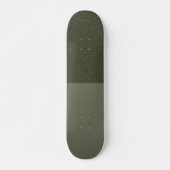 Half getextureerd mos groen skateboard - (Voorkant)