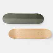 Half getextureerd mos groen skateboard - (Horizontaal)