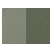 Half getextureerd mos groen tafelkleed -  (Voorkant (Horizontaal))