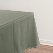 Half getextureerd mos groen tafelkleed -  (Voorbeeld)