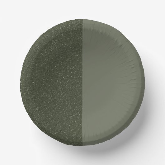 Half Glitter Half Matte Moss Groenboek Bord (Voorkant)
