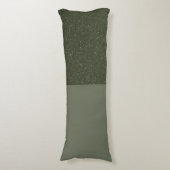Half Glitter Moss Body Pillow –  Lichaamskussen (Voorkant Verticaal)
