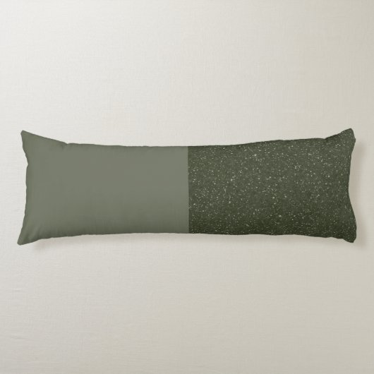 Half Glitter Moss Body Pillow –  Lichaamskussen (Voorkant)